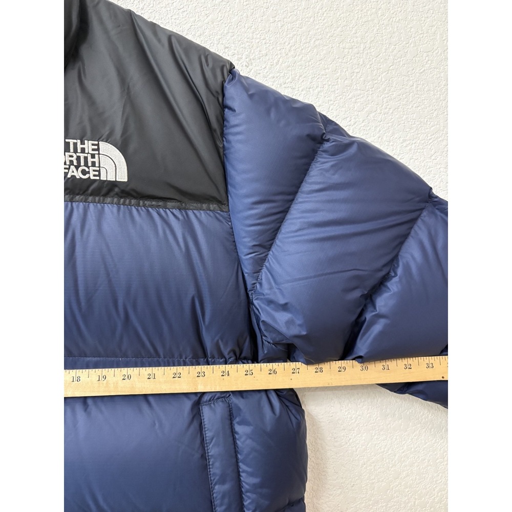 The North Face Womens 1996 Retro Nuptse Puffer Jacket Plus 3X Blue/Black New Hng - Picture 7 of 9